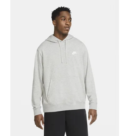 Худі чоловіче Nike M Nsw Club Hoodie Po Ft Grey CZ7857-063