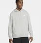 Худі чоловіче Nike M Nsw Club Hoodie Po Ft Grey CZ7857-063