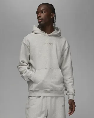 Худі чоловіче Air Jordan Wordmark Fleece Hoodie Grey FJ1966-050