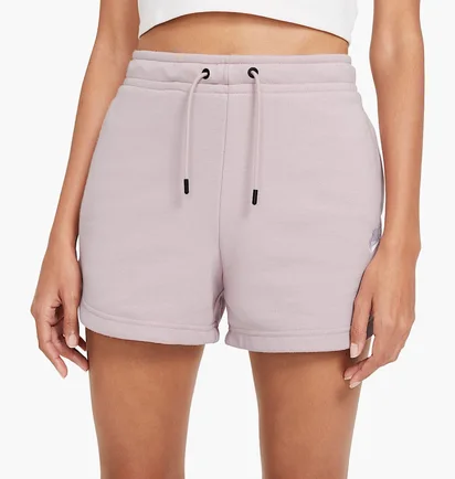 Шорты женские Nike Essntl Flc Hr Violet CJ2158-645