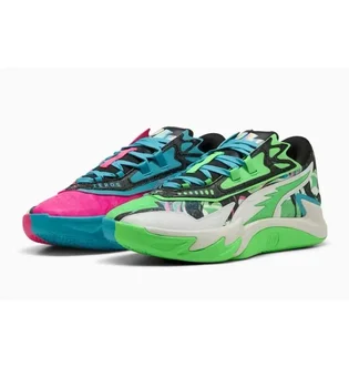Кроссовки мужские Puma Scoot Zeros 2 Nba 2K Green/Pink 311349-01
