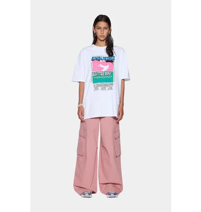 Футболка женская Ksubi Glitterbeat Boyfriend Ss Tee White WSP26TE011