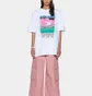 Футболка женская Ksubi Glitterbeat Boyfriend Ss Tee White WSP26TE011