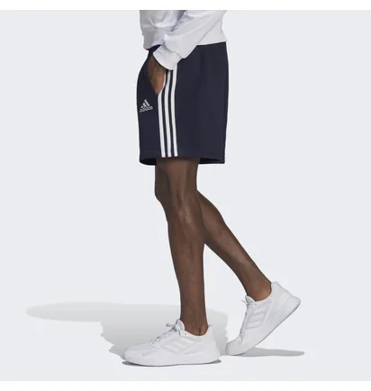 Шорты мужские Adidas Essentials French Terry 3-Stripes Shorts Blue Gk9598