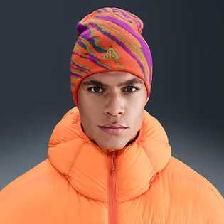 Шапка унисекс Nike Acg Peak Orange/Multi HV7016-819