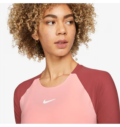 Футболка жіноча Nike Court Dri-Fit Advantage Top Pink DD8772-697