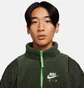 Куртка мужская Nike Sportswear Sherpa Half Zip Jacket Carbon Green Dd6446-335