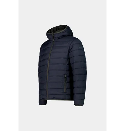 Куртка мужская CMP Reverse Jacket Fix Hood Twill Green 34K0137-F905