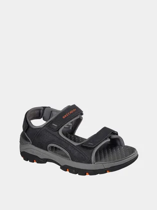 Сандалі чоловічі Skechers Relaxed Fit: Tresmen - Garo Black 204105-BLK