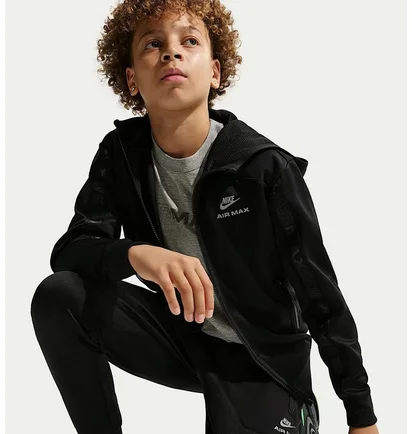 Спортивний костюм дитячий Nike Air Max Black IO1154-010__IO1155-010