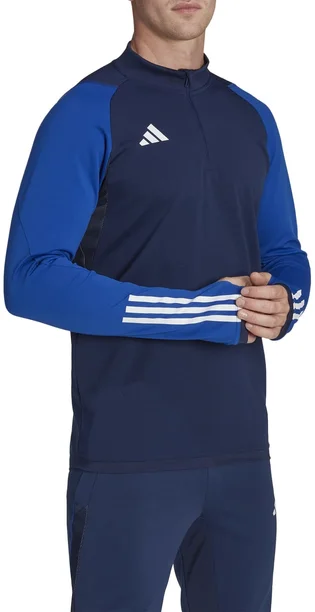 Олімпійка чоловіча Adidas Long-Sleeve T-Shirt Tiro23 C Tr Top Blue HK7645