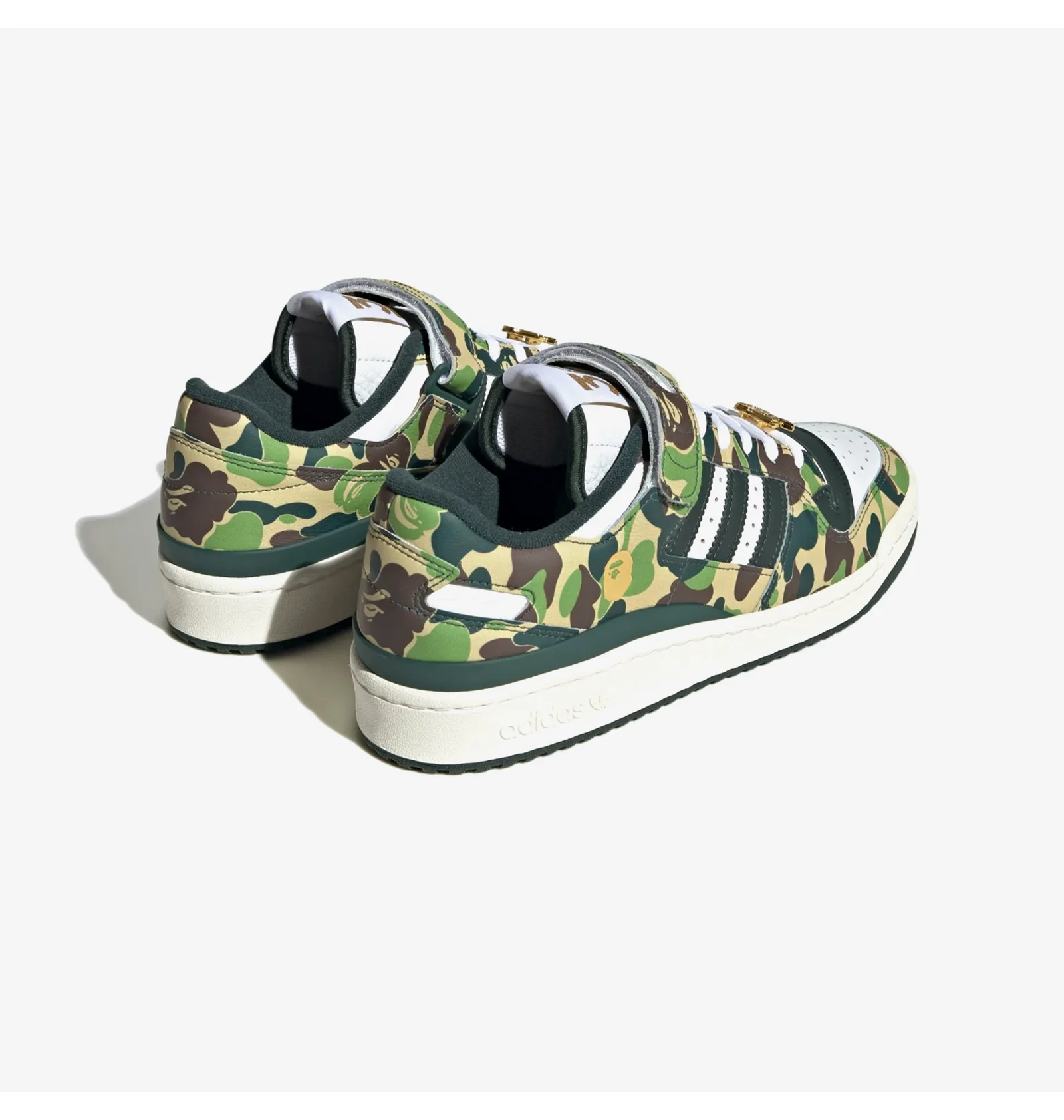 ᐉ Кросівки чоловічі Adidas Forum 84 Bape Low Camo/Green ID4771