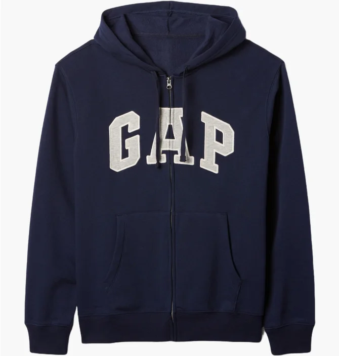 Толстовка чоловіча Gap Relaxed Logo Blue 218871811