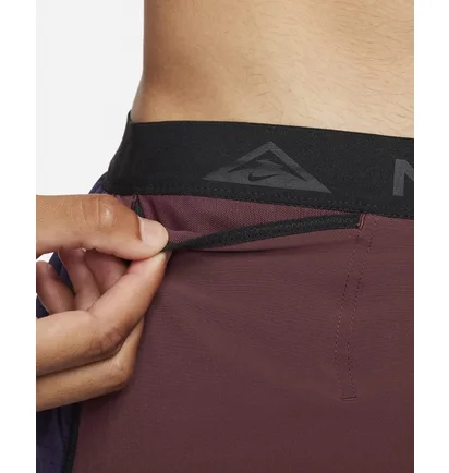 Шорты мужские Nike Trail Second Sunrise Dri-Fit 5 Brief-Lined Running Shorts Bordo DV9311-681