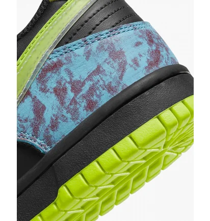 Детские кроссовки Nike Dunk Low Se Light Blue/Black Dv1694-900