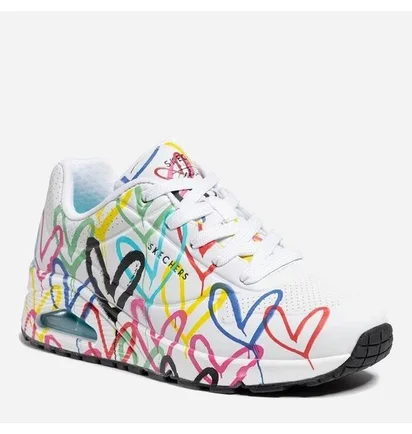 Кросівки жіночі Skechers X Jgoldcrown: Uno - Spread The Love White 155507-WMLT