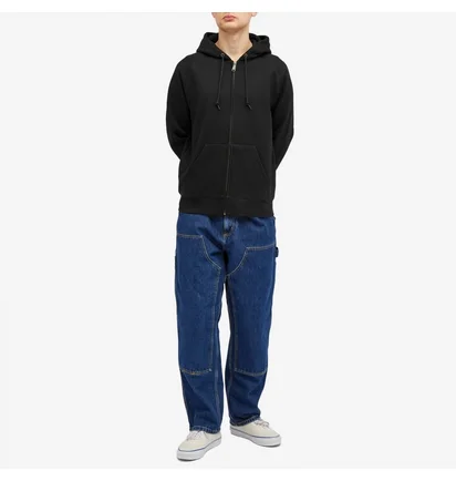 Толстовка мужская Carhartt Hooded Chase Jacket Black I033664-00FXX