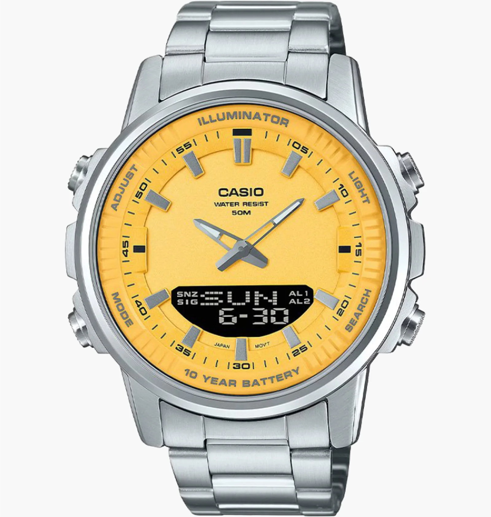 ᐉ Годинник чоловічий Casio Analog-Digital AMW-880D-9A - придбати