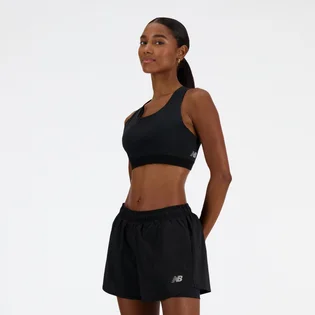 Топ жіночий New Balance Sleek Medium Support Pocket Sports Bra Black WB41046BK