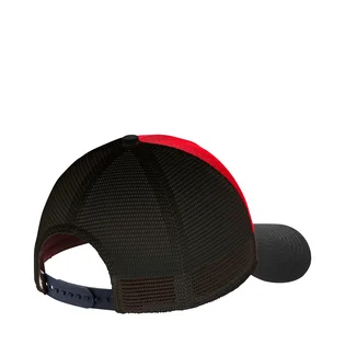 Кепка унісекс New Balance Lifestyle Athletics Trucker Red/Black Lah01001Tre