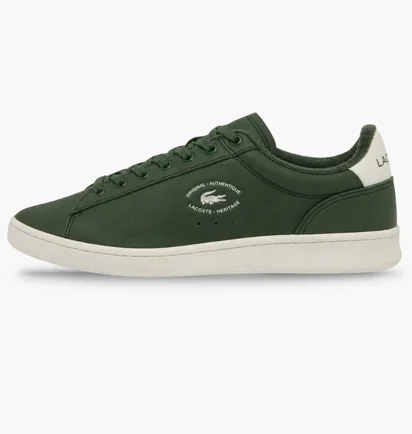 Кроссовки мужские Lacoste Carnaby Set Leather Olive 748SMA00121X3