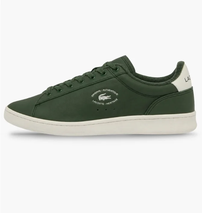 Кроссовки мужские Lacoste Carnaby Set Leather Olive 748SMA00121X3
