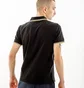 Поло мужское AUSTRALIAN 2-Stripe Pique Polo S-Fit Black LSUPO0004-003A