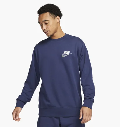 Лонгслів чоловічий Nike Club Blue FB7684-410
