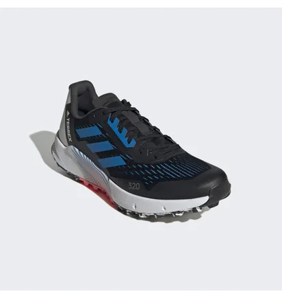 Кроссовки мужские Adidas Terrex Agravic Flow 2 Trail Running Shoes Black/Blue Gz8888