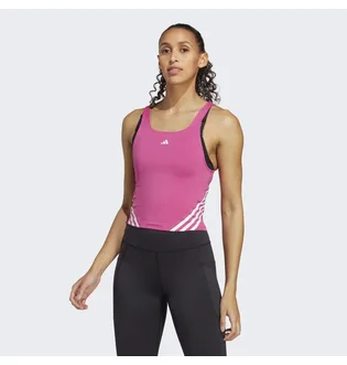 Майка женская Adidas Train Icons 3-Stripes Tank Top Pink HS2385