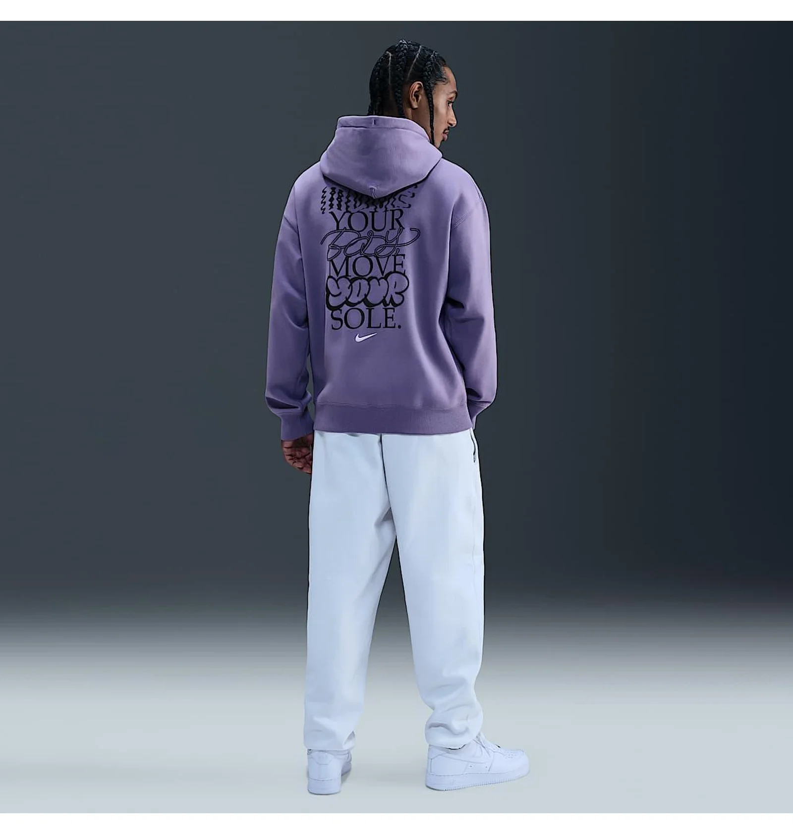ᐉ Худі чоловіче Nike Solo Violet IH4293-527 - придбати в інтернет