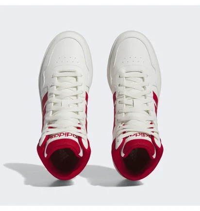 Кроссовки мужские Adidas Hoops 3.0 Mid Lifestyle Basketball Classic Vintage Shoes White IG5569
