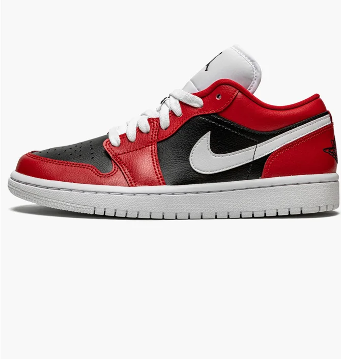 Кросівки жіночі Air Jordan Wmns 1 Low Black/Red DC0774-603