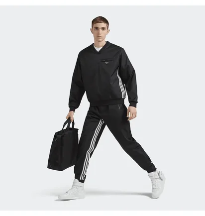 Свитшот мужской Adidas Prada X Re-Nylon Sweater Black HN3986