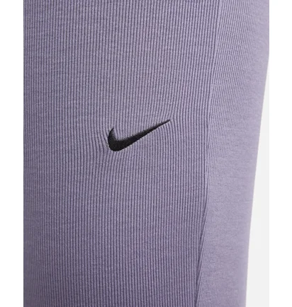 Легінси жіночі Nike Sportswear Chill Knit Tight Mini-Rib Flared Leggings Violet FQ2113-509