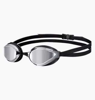 Окуляри для плавання унісекс Arena Python Mirror Black/Grey 1E763-055