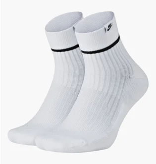 Шкарпетки унісекс Nike U Snkr Sox Essential Ankle (2 пари) White SX7167-100