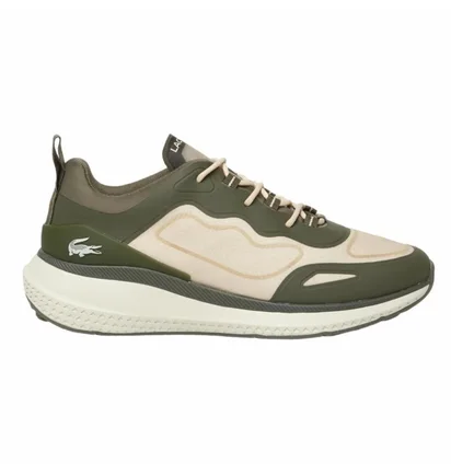 Кроссовки мужские Lacoste Active Beige/Green 744SMA01181X3