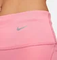 Шорты женские Nike Mid-Rise Ribbed Panel Running Pink DX2951-611