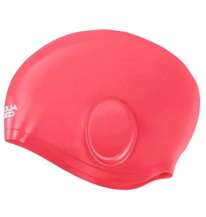 Шапочка для плавания Aqua Speed Ear Cap Volume Pink 284-27