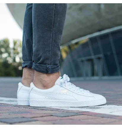 Кроссовки мужские Puma Basket Classic Lfs White 354367-17