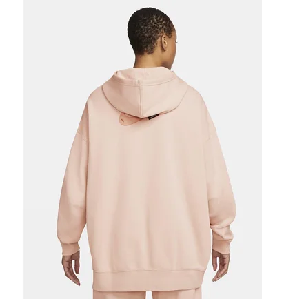 Худи унисекс Nike W Nsw Swsh Flc Hoodie Pink Dm6201-601