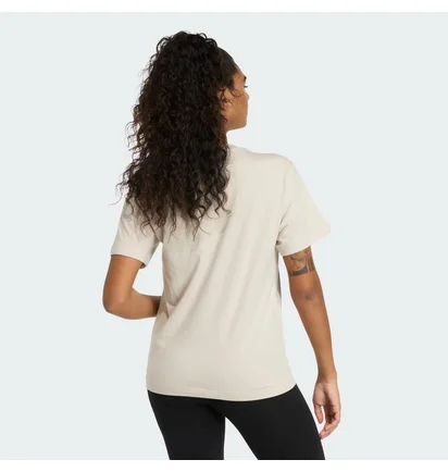 Футболка жіноча Adidas Collegiate Graphic Beige JM4348