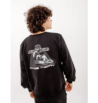 Свитшот мужской AUSTRALIAN Mixing Chaos Crewneck Black HCUFE0063-003