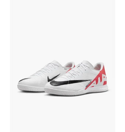 Футзалки унисекс Nike Mercurial Vapor 15 Academy Indoor/Court Soccer Shoes White/Red DJ5633-600
