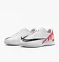 Футзалки унисекс Nike Mercurial Vapor 15 Academy Indoor/Court Soccer Shoes White/Red DJ5633-600