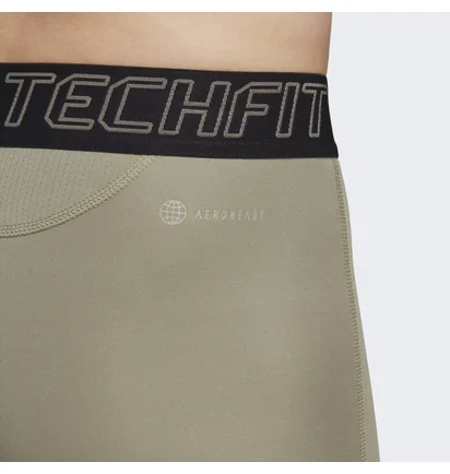 Леггинсы мужские Adidas Techfit Training Long Tights Olive IC2165
