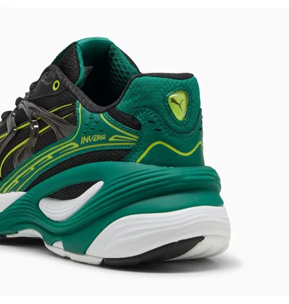 Кроссовки унисекс Puma Amf1 Inverse Black/Green 309110-01