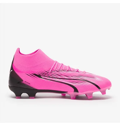 Бутсы унисекс Puma Ultra Play Mxsg Pink 107762-01