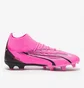 Бутсы унисекс Puma Ultra Play Mxsg Pink 107762-01